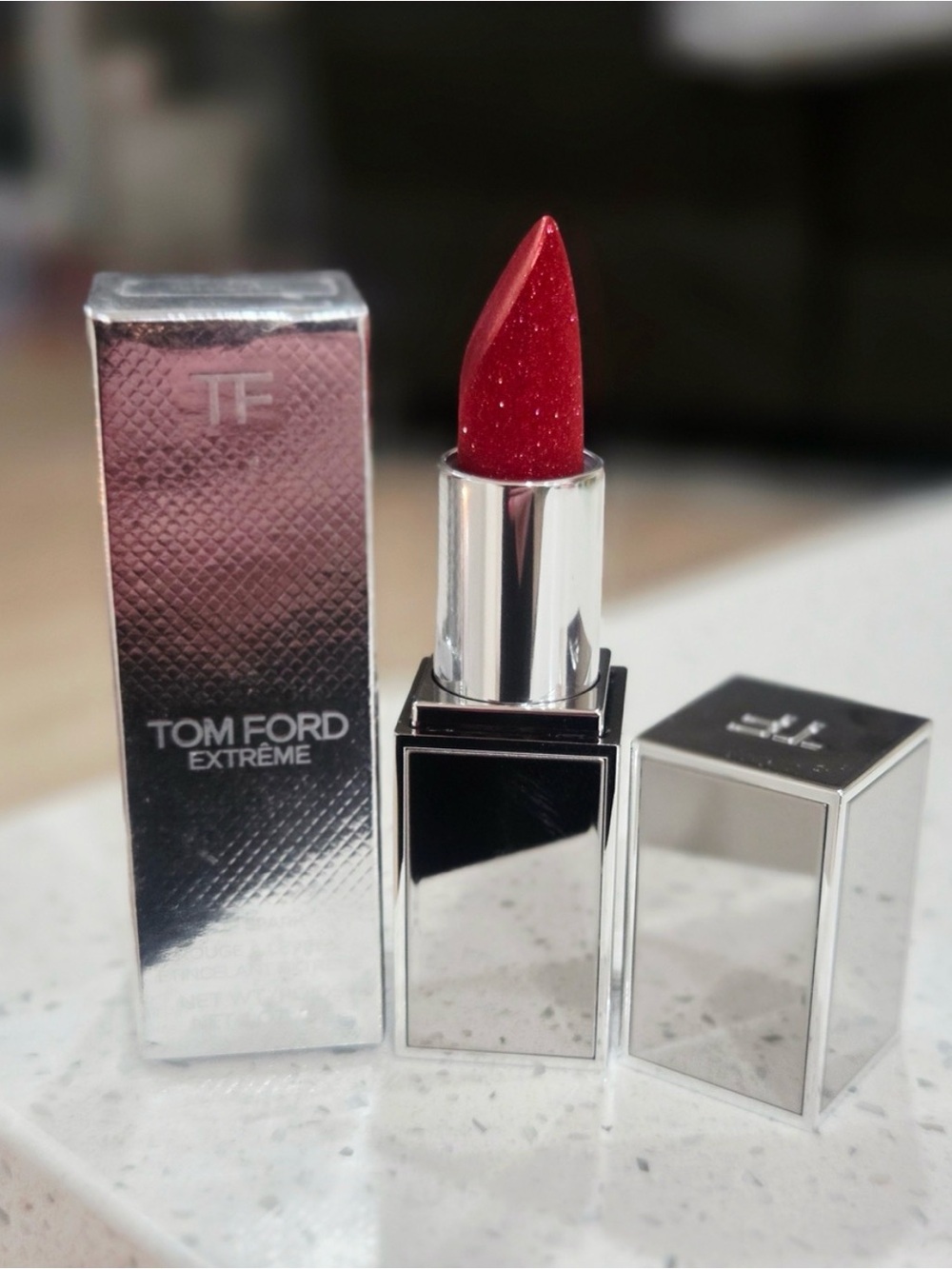 Tom Ford Extreme Lip Spark - Silver Packaging- shade - Stunner
New in Box